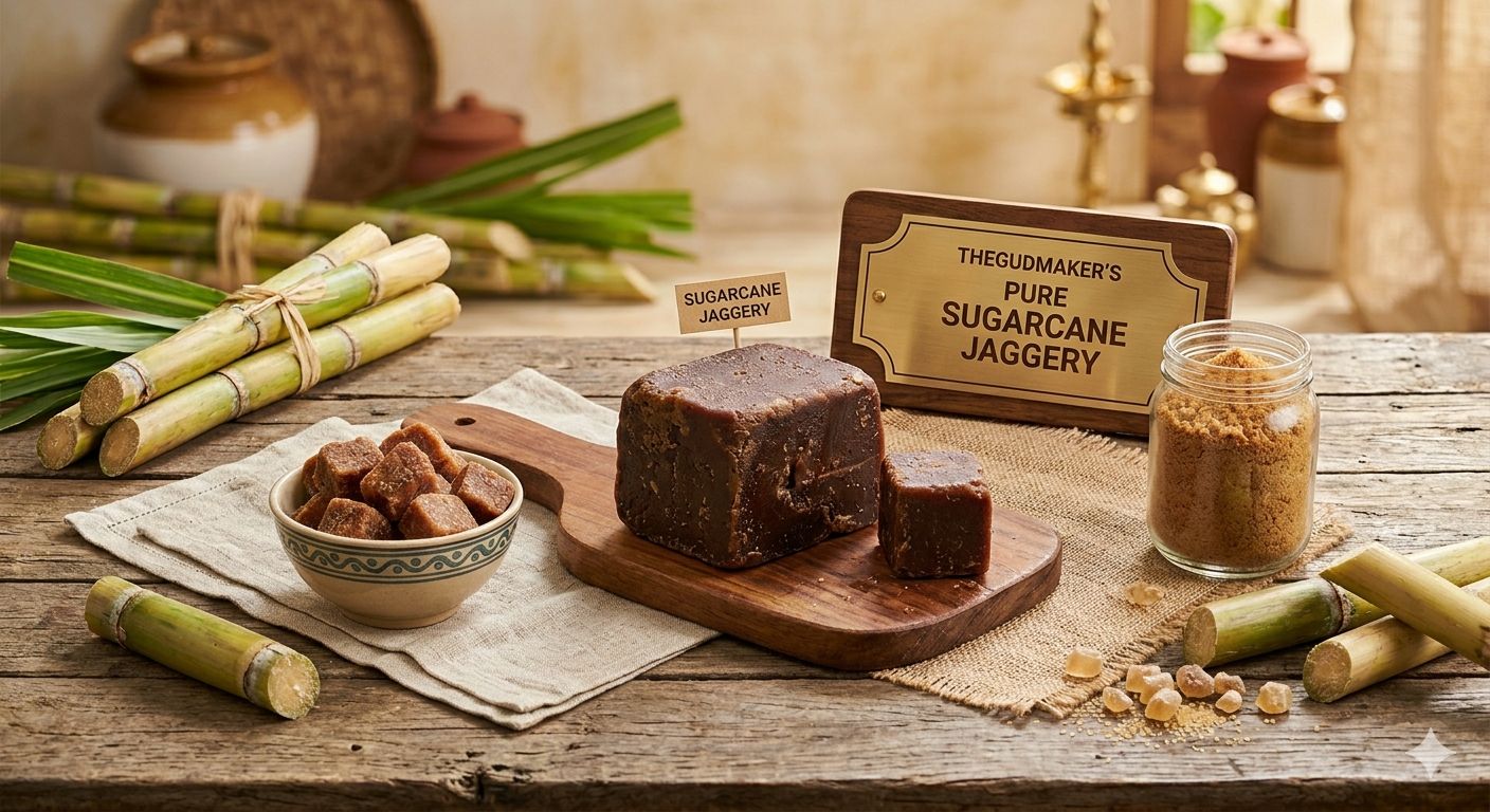 Sugarcane jaggery